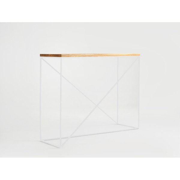 Masă tip consolă din lemn de stejar CustomForm Memo-image-1