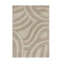 Covor bej handmade din fibre reciclate 160x230 cm Velvet – Flair Rugs