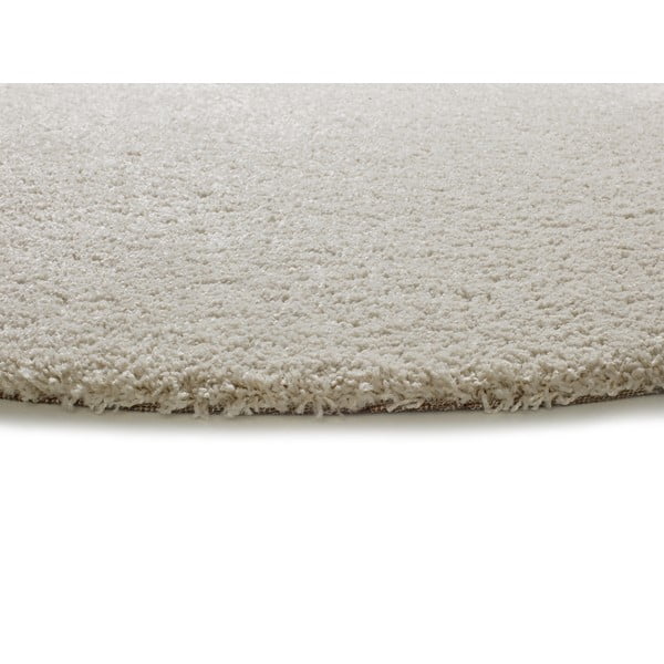 Covor bej rotund ø 130 cm Norge – Universal-image-2