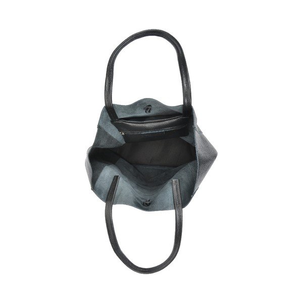 Geantă din piele Sofia Cardoni Ornella, negru-image-4