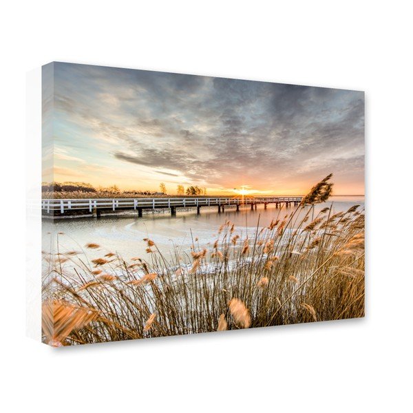 Tablou Styler Canvas By The Sea Jetty, 75 x 100 cm