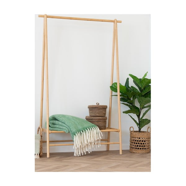 Pătură verde din amestesc de lână 130x170 cm Carmel – House Nordic-image-1