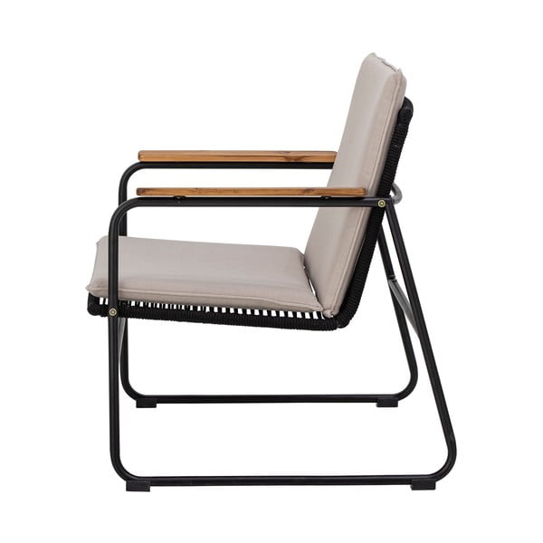 Fotoliu de grădină bej Hampton - Bloomingville-image-4