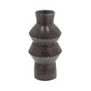 Vază din gresie ceramică Villa Collection Rost, înălțime 30 cm, albastru închis