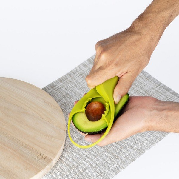 Ustensilă pentru avocado Balvi Mr. Avocado, verde-image-4