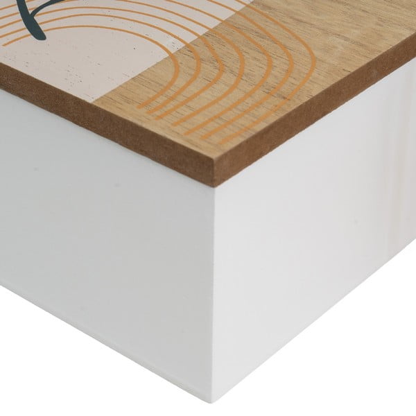 Cutii de depozitare 2 buc. cu capac, decorative ø 20x8,5 cm – Casa Selección-image-3