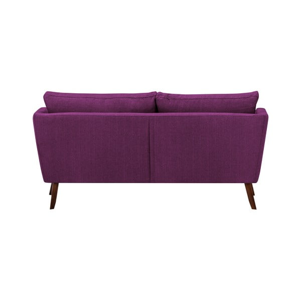 Canapea cu 3 locuri Mazzini Sofas Elena, cu șezlong pe partea stângă, mov-image-3
