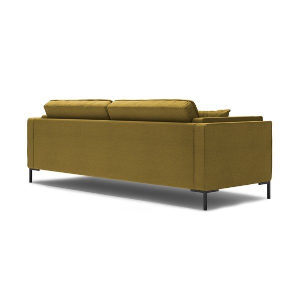 Canapea Milo Casa Attilio, 230 cm, galben-image-2