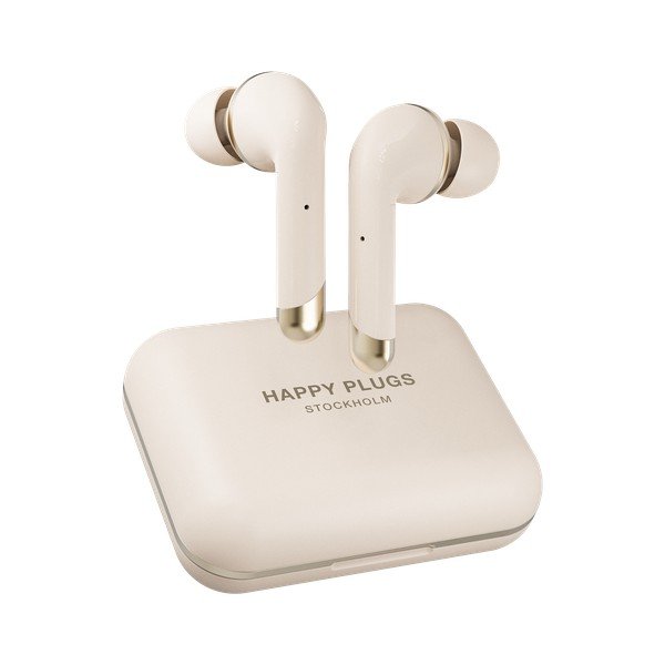 Căști wireless Happy Plugs Air 1 Plus In-Ear, auriu-image-3