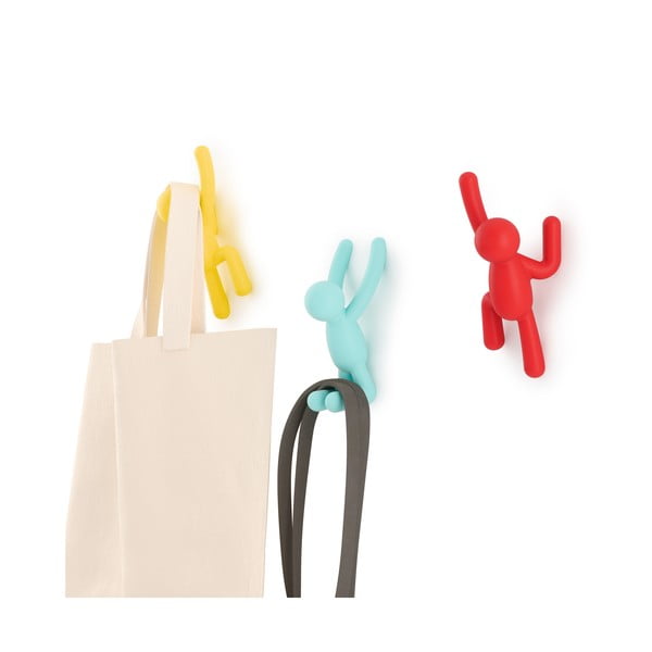 Cârlige 3 buc. de montat pe perete Buddy – Umbra-image-4