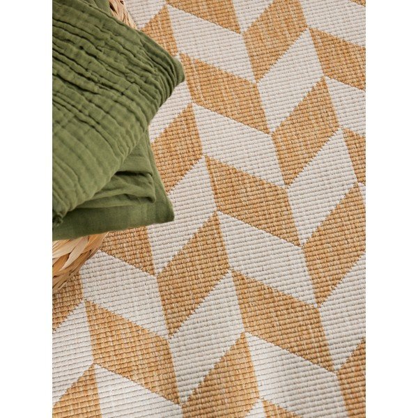 Covor tip traversă pentru interior și exterior galben ocru/crem 80x200 cm Haringey Terrick – Ted Baker-image-3