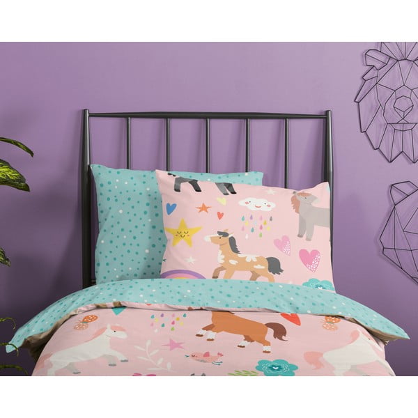 Lenjerie de pat pentru copii din bumbac 100x135 cm – Good Morning-image-2