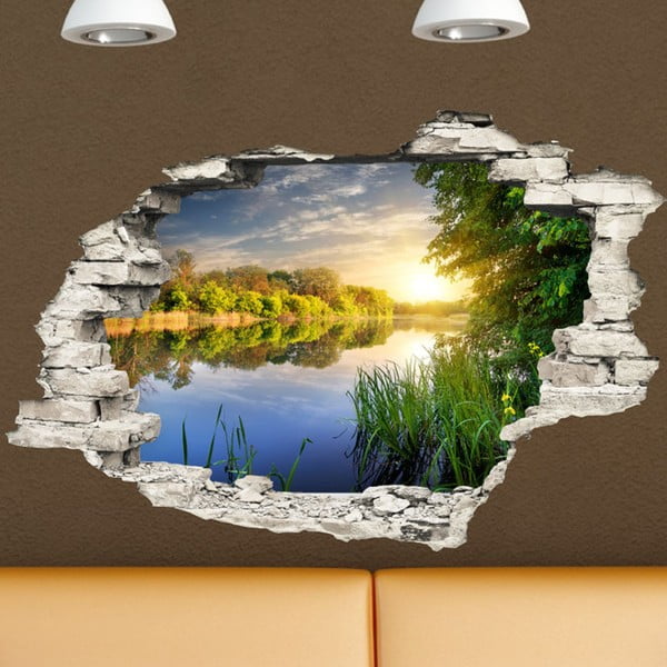 Autocolant pentru perete Ambiance Jezero, 60 x 90 cm-image-1