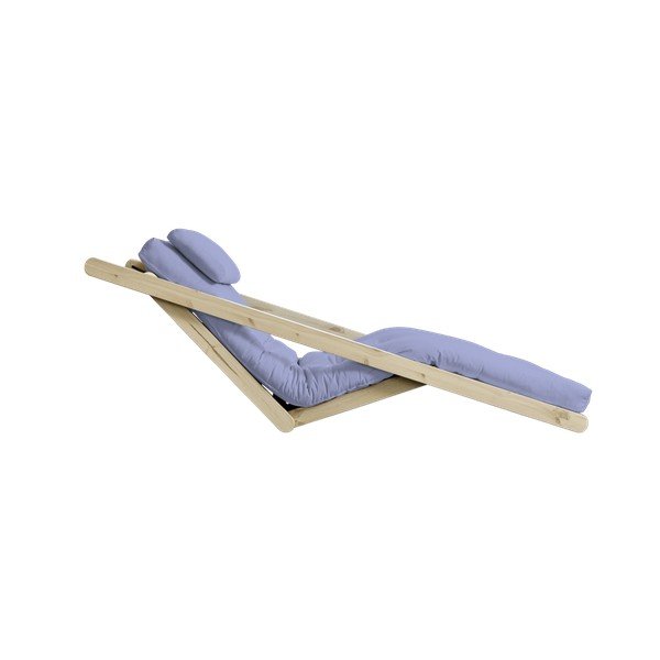 Șezlong extensibil Karup Figo Raw/Blue Breeze-image-4