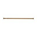 Bară pentru perdea de duș auriu mat 75 - 125 cm Kreta – Spirella