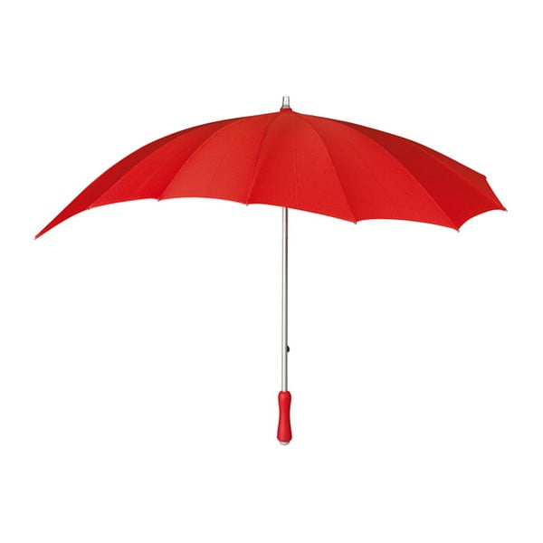 Umbrelă în formă de inimă Ambiance Heart, ⌀ 107 cm, roșu-image-3