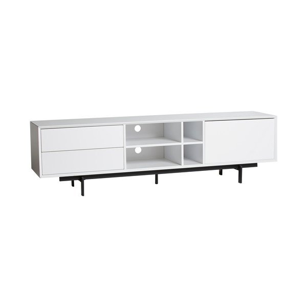 Comodă TV Marckeric Beatriz, alb-image-2
