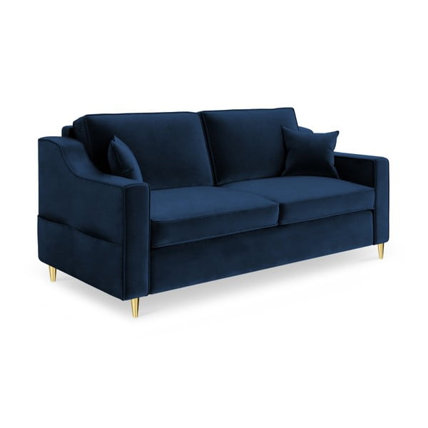 Canapea cu 2 locuri Mazzini Sofas Marigold, albastru închis