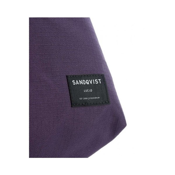 Rucsac din ripstop Sandqvist Oliver, mov închis-image-4