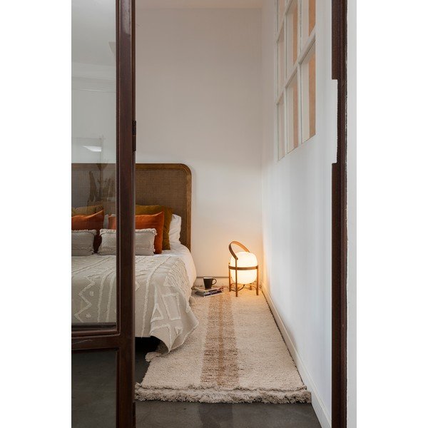 Covor tip traversă cărămiziu/bej din bumbac 80x230 cm Duetto Toffee – Lorena Canals-image-4