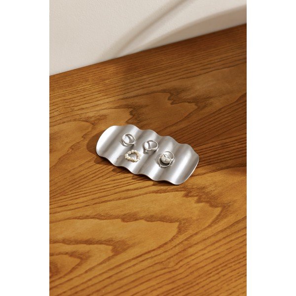 Săpunieră argintie din oțel inoxidabil Olbi – noo.ma-image-2