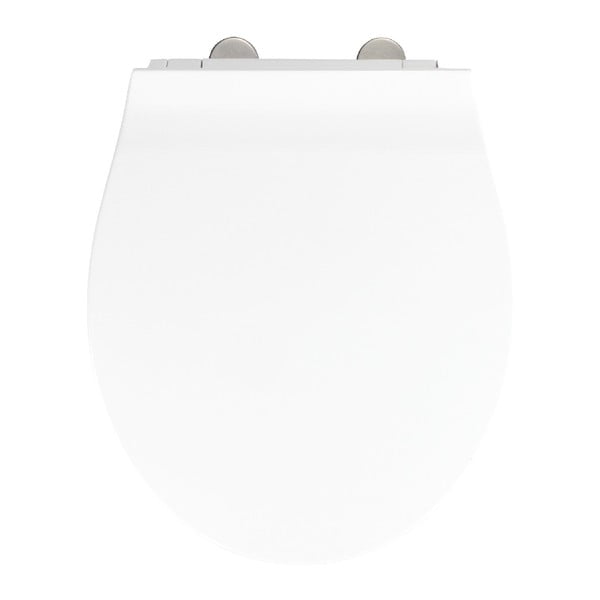 Capac WC cu închidere lentă Wenko Orani, 44 x 38 cm, alb