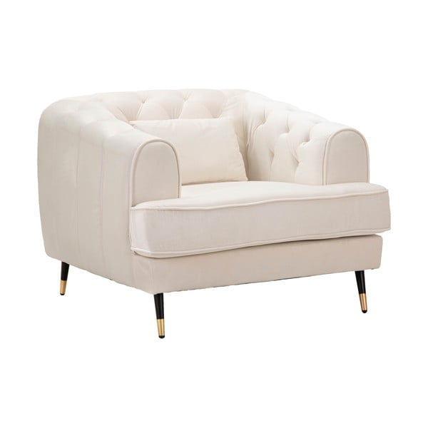 Fotoliu crem Praga – Mauro Ferretti