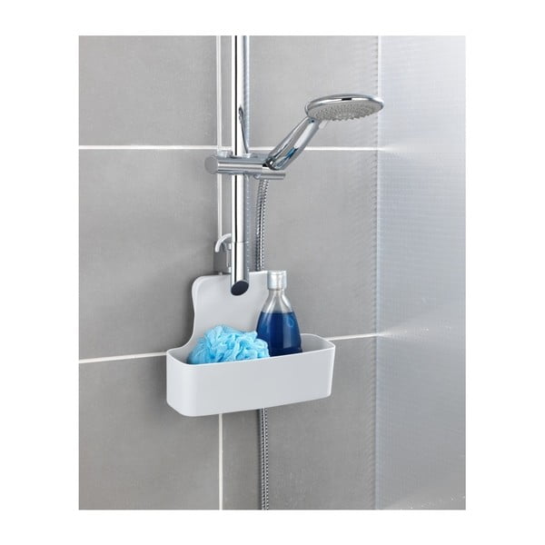 Suport pentru produsele de baie Wenko Barcelona, alb-image-1