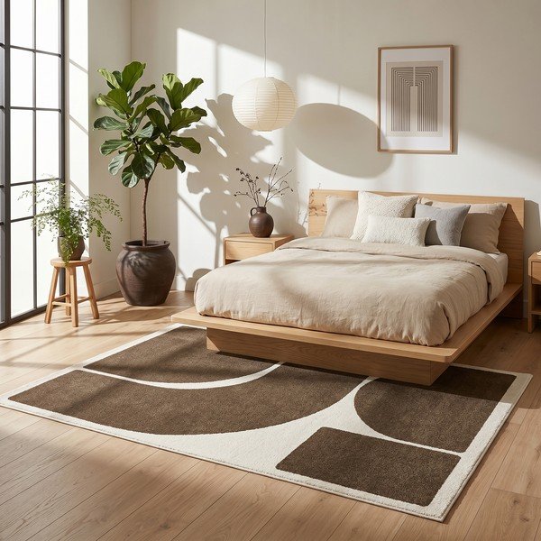 Covor maro/crem 160x230 cm Arcade – ESTE-image-4