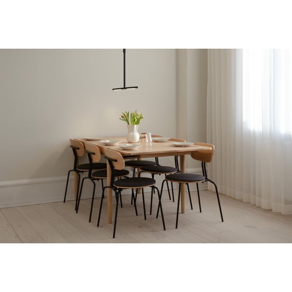 Lustră neagră LED din metal cu abajur din metal Omni Ceiling – UMAGE-image-4