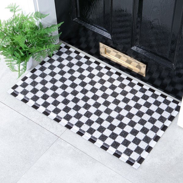 Covoraș de intrare 60x90 cm Check – Artsy Doormats-image-1