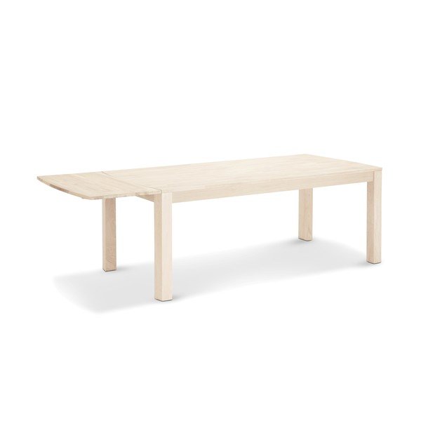 Masă de dining extensibilă din lemn masiv de stejar 100x200 cm Paris – Furnhouse-image-4