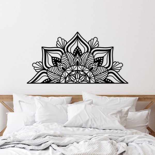 Decorațiune de perete din metal 118x59 cm Mandala – Wallity-image-3
