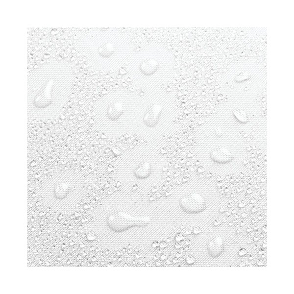 Perdea de duș iDesign, 200 x 180 cm, alb-image-2