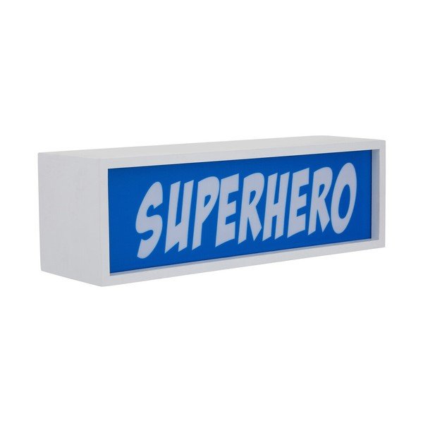 Decorațiune luminoasă albastră cu baterii Superhero – Premier Housewares-image-3
