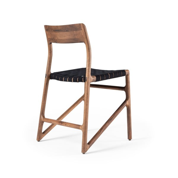 Scaun de dining negru/maro Fawn – Gazzda-image-4