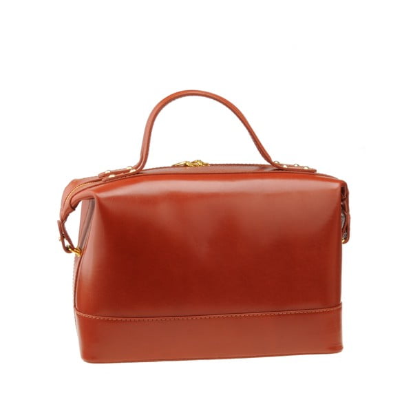 Geantă Matilde Costa Parrotia, maro caramel -image-3