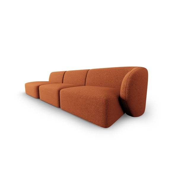 Canapea portocalie 302 cm Shane – Micadoni Home-image-2
