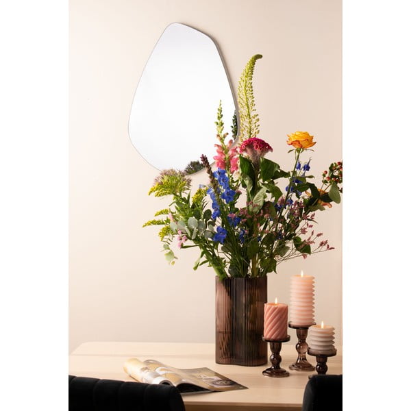 Vază din sticlă PT LIVING Wave, înălțime 27 cm, maro-image-1