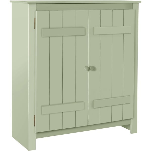 Dulap verde deschis din lemn de pin 100x110 cm Bertram – Støraa-image-2