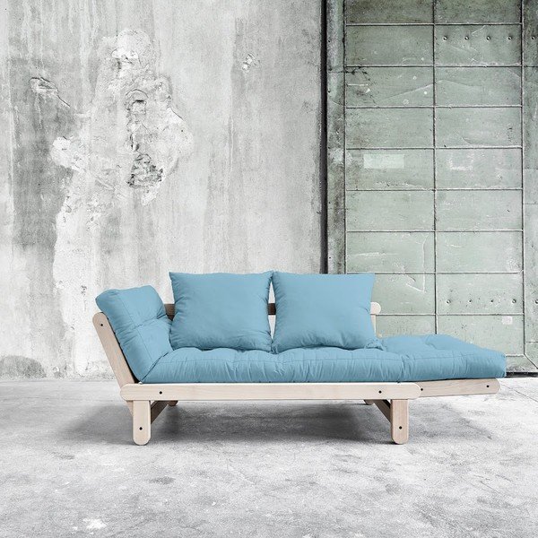 Canapea extensibilă Beat Beech/Celeste-image-2