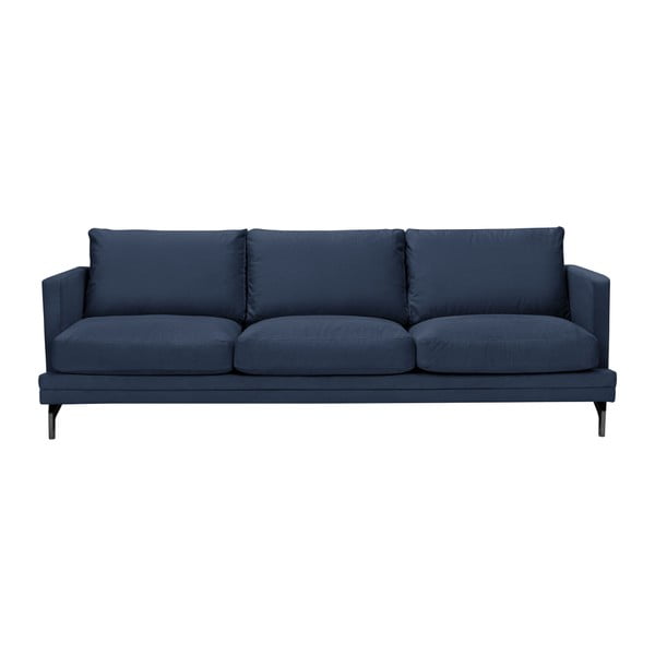 Canapea cu 3 locuri Windsor & Co Sofas Jupiter, albastru închis