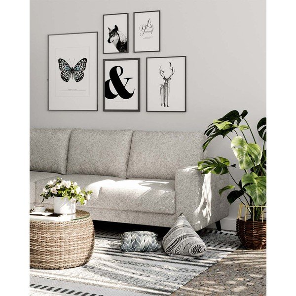 Colțar crem (variabil) Fynn – Ghado-image-1