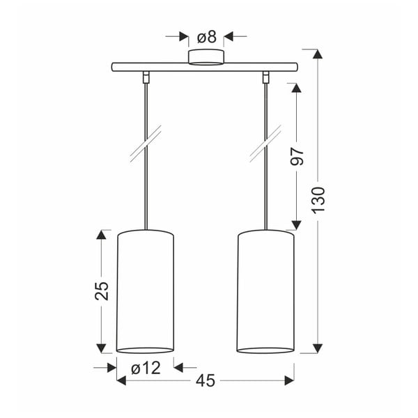 Lustră în culoare naturală ø 12 cm Aragona – Candellux Lighting-image-2