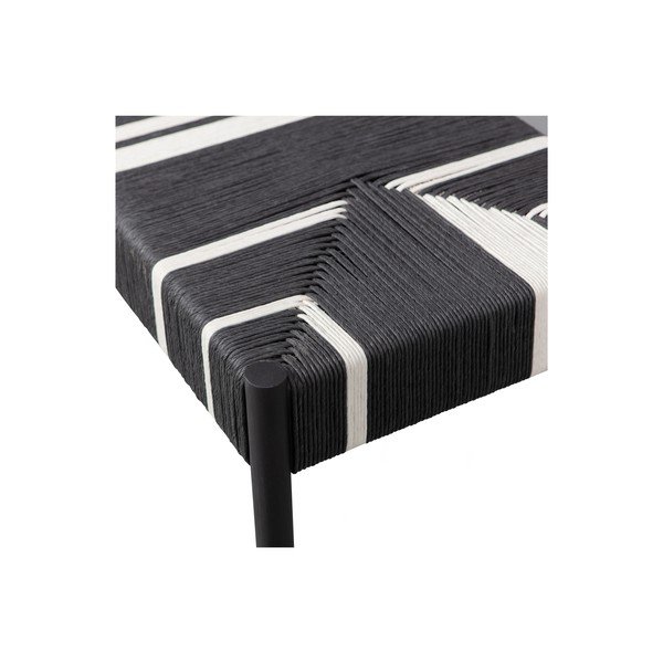 Scaun negru din lemn   de mango Jessy – WOOOD-image-4