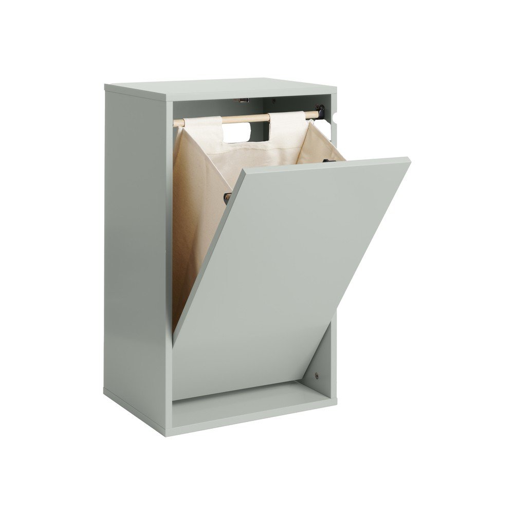 Coș de rufe albastru prăfuit de montat pe perete Laundry Box – ReCollector