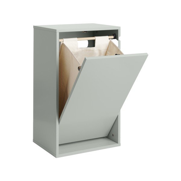 Coș de rufe albastru prăfuit de montat pe perete Laundry Box – ReCollector