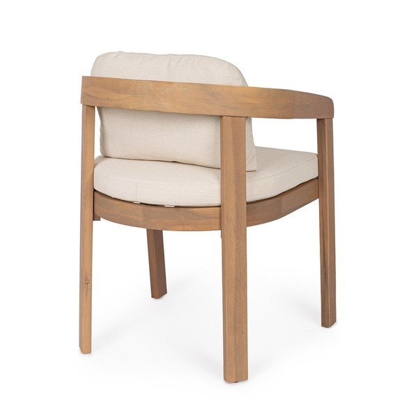 Scaun de grădină în culoare naturală din lemn masiv Pablo – Bizzotto-image-4