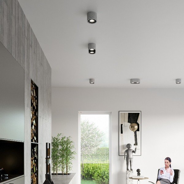 Spot gri 27x14 cm Spattio - Sollux-image-4