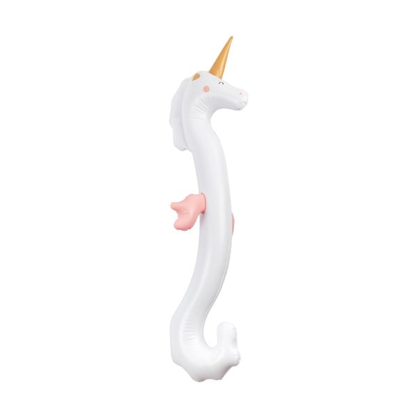 Unicorn gonflabil Sunnylife Seahorse Uniconrn, alb